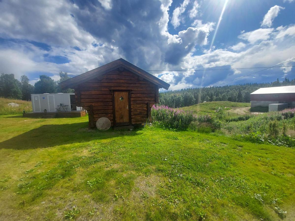 Small Camping Cabbin With Bathroom Near By Hattfjelldal Bagian luar foto