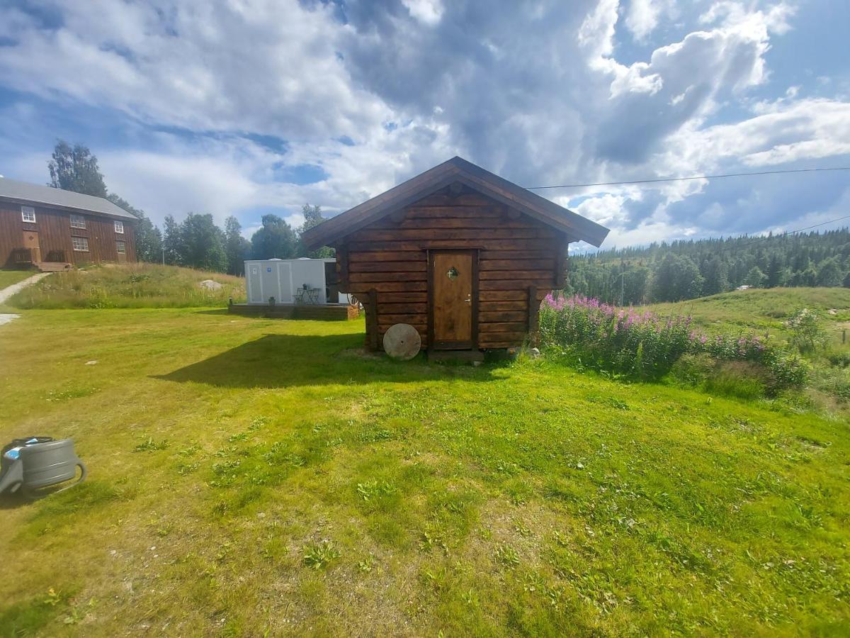 Small Camping Cabbin With Bathroom Near By Hattfjelldal Bagian luar foto